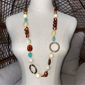 Chico’s Multi Beaded Necklace